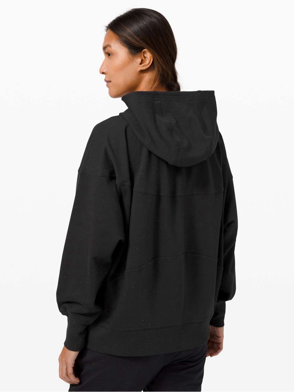 lululemon athletica Back in Action Hoodie LA - Black with Speckles